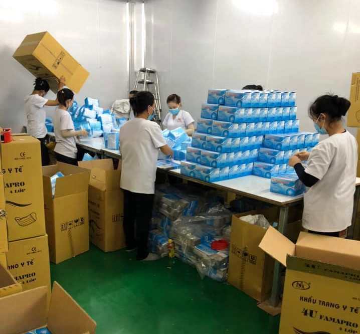 Thu giữ hàng trăm nghìn khẩu trang 3M giả